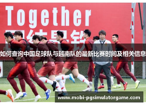 如何查询中国足球队与越南队的最新比赛时间及相关信息
